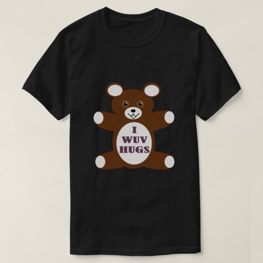 Ik heb de knuffels op zijn plaats gezet t-shirt (Design voorkant)
