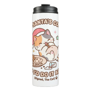 Ik Heb De Koekjes Van De Kerstman Gegeten En Ik Do Thermosbeker