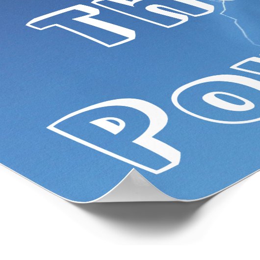 Ik heb de kracht! poster (Hoek)