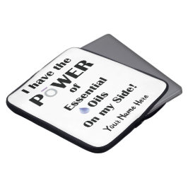 Ik heb de kracht van Essential Oils aan mijn kant! Laptop Sleeve