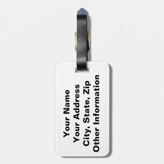 Ik heb de kracht van Essential Oils met aangepaste Bagagelabel (Achterkant verticaal)