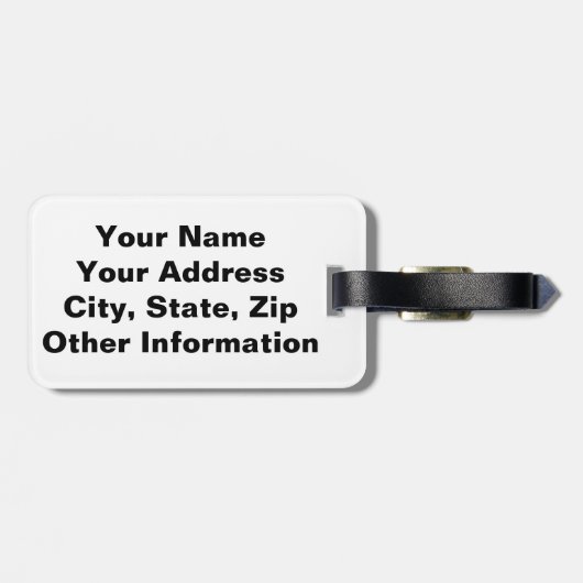 Ik heb de kracht van Essential Oils met aangepaste Bagagelabel (Achterkant horizontaal)