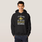 Ik heb de masterdiploma-afsstuderen van mijn vrouw hoodie (Voorkant volledig)