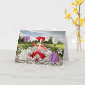 Ik heb de memo niet ontvangen kaart (Gele Bloem)