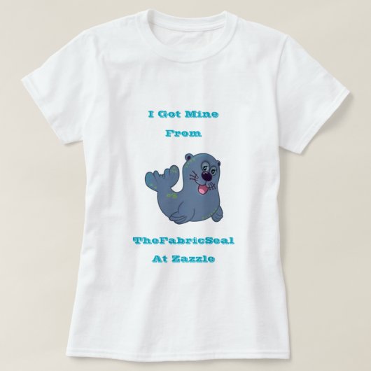 Ik heb de mijne van de stoffen afdichting bij Zazz T-shirt (Design voorkant)