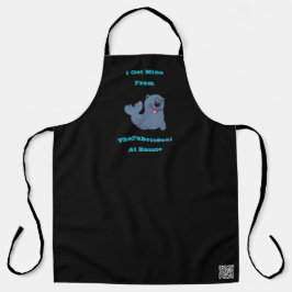 Ik heb de mijne van The Fabric Seal bij Zazzle Schort
