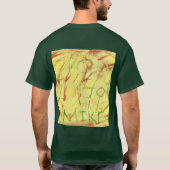 ik HEB DE MIKE, ONTWERP. T-shirt (Achterkant)