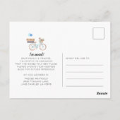 Ik heb de Moderne Verandering van Adres Bewegend b Briefkaart (Achterkant)