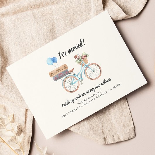 Ik heb de Moderne Verandering van Adres Bewegend b Briefkaart