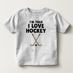 Ik heb de mond vol van Hockey. Kinder Shirts