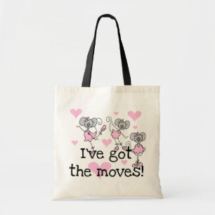 Ik Heb de Moves Ballerina T-shirts en Cadeaus Tote Bag