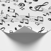 Ik heb de muziek in me cadeaupapier (Hoek)