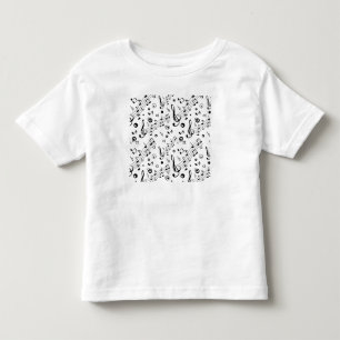 Ik heb de muziek in me kinder shirts