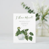 Ik heb de Nieuwe Verandering van het Huis van Adre Aankondigingskaart (Staand voorkant)