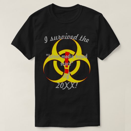 Ik heb de nieuwste Media Scare Biohazard DK overle T-shirt (Design voorkant)