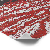 Ik heb de oceanen overspoeld om je te vinden poster (Hoek)