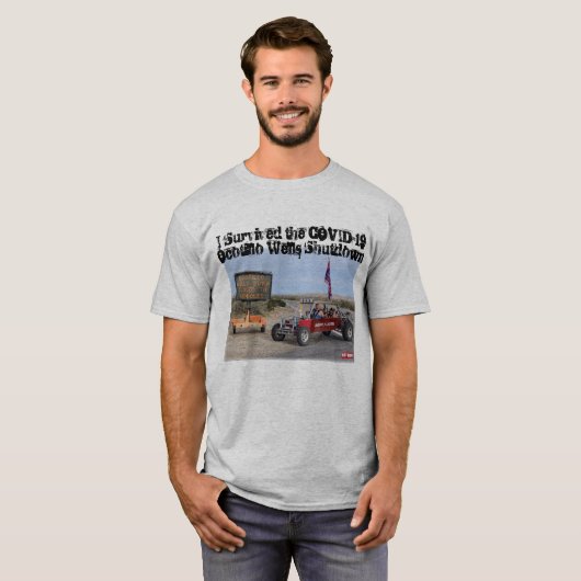 Ik heb de Ocotillo Wells Shutdown T-Shirt overleef (Voorkant volledig)