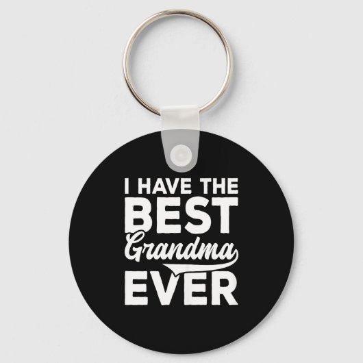 Ik heb de oma moederdag grootouderendag sleutelhanger (Voorkant)