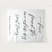 Ik heb de One Wedding Achtergrond gevonden Wandkleed (Voorkant (horizontaal))