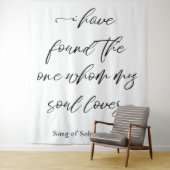 Ik heb de One Wedding Achtergrond gevonden Wandkleed (In situ)