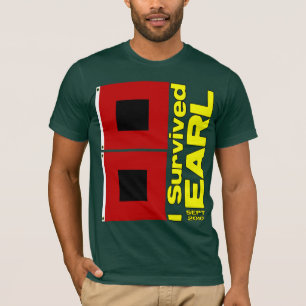 Ik heb de orkaan Earl overleefd T-shirt