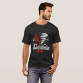 Ik heb de orkaan Hilary overleefd T-shirt (Voorkant volledig)