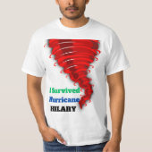 Ik heb de orkaan Hillary overleefd T-shirt (Voorkant)