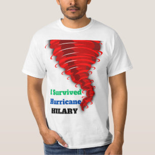 Ik heb de orkaan Hillary overleefd T-shirt