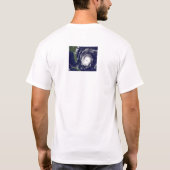 Ik heb de orkaan Ike T-Shirt overleefd (Achterkant)