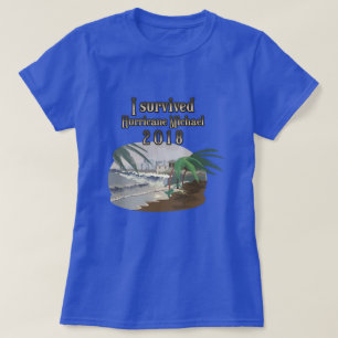 Ik heb de orkaan Michael shore overleefd T-shirt
