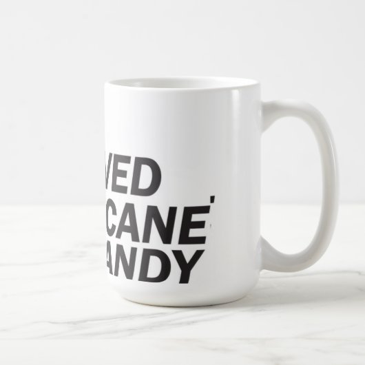 Ik heb de orkaan Sandy overleefd Koffiemok (Rechts)