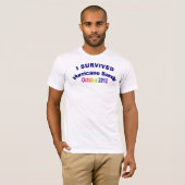Ik heb de orkaan Sandy T-Shirt overleefd (Voorkant volledig)