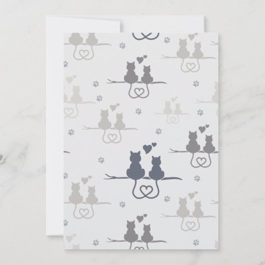 Ik heb de pappa. Vaderdag Kat Foto Kaart (Achterkant)