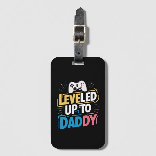 Ik heb de pappie opgehaald. bagagelabel (Voorkant (verticaal))