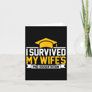 Ik heb de PhD scriptie van mijn vrouw overleefd Kaart