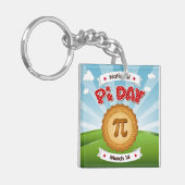 Ik heb de Pie Pi Day Sleutelhanger meegenomen (Voorkant Links)
