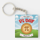 Ik heb de Pie Pi Day Sleutelhanger meegenomen (Voorkant)