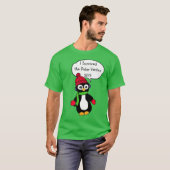 Ik heb de Polar Vortex 2019 Funny Penguin overleef T-shirt (Voorkant volledig)