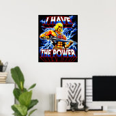 Ik heb de Power Heman Poster (Thuiskantoor)