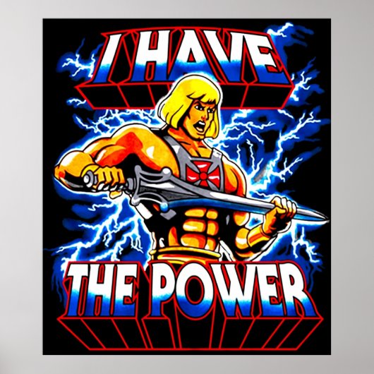 Ik heb de Power Heman Poster (Voorkant)