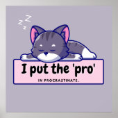 Ik heb de 'pro' erin gezet: Hilarious Writer's Com Poster (Voorkant)