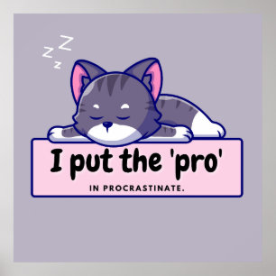 Ik heb de 'pro' erin gezet: Hilarious Writer's Com Poster