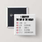 Ik heb de Rapture Button overleefd (Voorkant /achterkant)