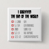 Ik heb de Rapture Button overleefd (Voorkant)