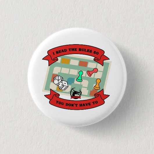 Ik heb de regels gelezen... ronde button 3,2 cm (Voorkant)