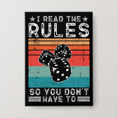 Ik heb de regels gelezen, zodat je niet hoeft te s button (Voorkant)