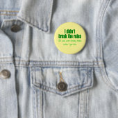 Ik heb de regels niet overtreden ronde button 5,7 cm (In situ)
