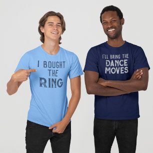 "Ik heb de Ring" Groom gekocht T-shirt