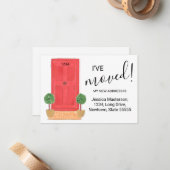 Ik heb de rode Kaart van de Aankondiging van de Po (Voorkant / Achterkant in situ)