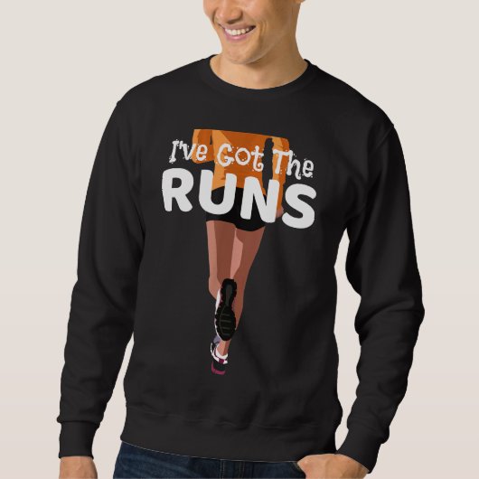 Ik heb de Runs Funny Runners Design Gift voor J Trui (Voorkant)